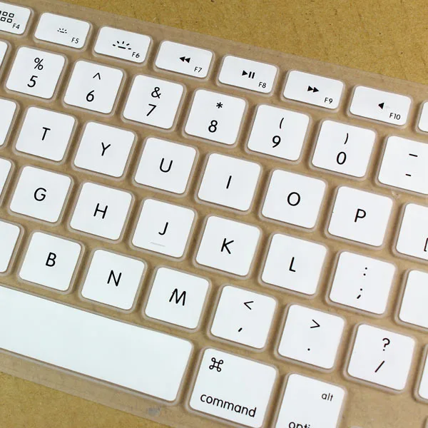 Защитный чехол для клавиатуры силиконовая пленка Macbook Air 13 3 цветной защитный Apple