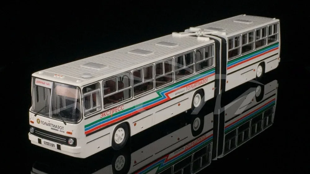 Литья под давлением модель автобуса Советский Союз русский Ikarus-280.33M 1:43