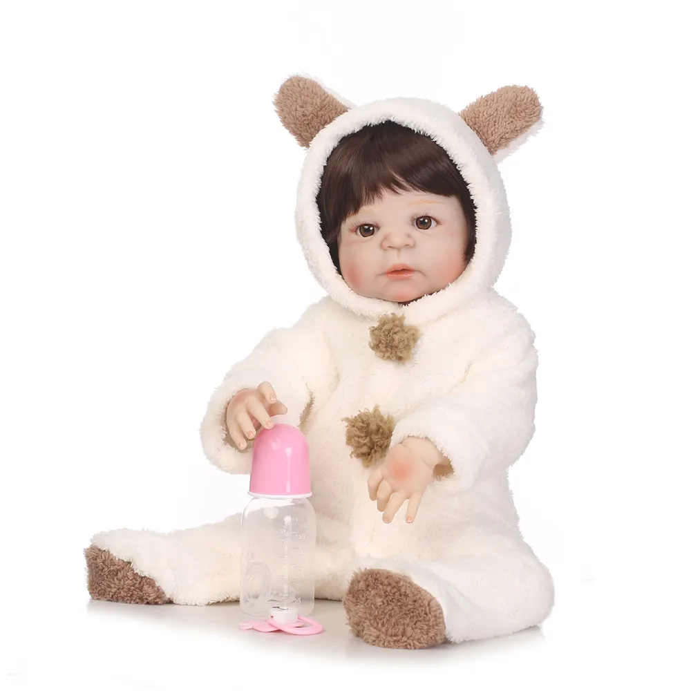 Силиконовые виниловые куклы Новорожденные 57 см 100% | Игрушки и хобби