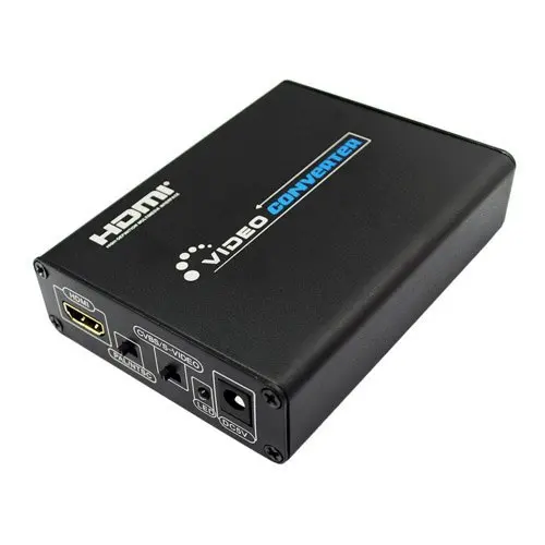 HDMI в RCA AV + S видео конвертер адаптер HDMI2AV 1080P HD коробка высокой четкости