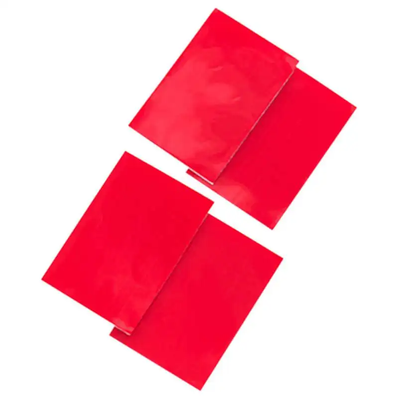4pcs 4x6cm Прозрачная силиконовая Двухсторонняя клейкая лента стикер для автомобиля высокая прочность без следов Прозрачная Клейкая наклейка супер сильная - Цвет: 4pcs 4x6cm