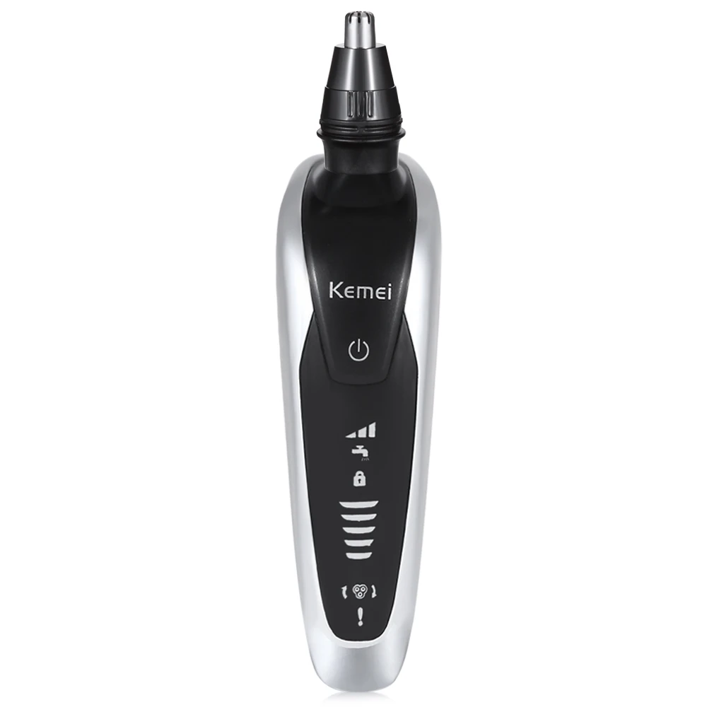 Kemei KM-8867 7 в 1 Мужской 3D многофункциональный триммер для бороды перезаряжаемая Бритва для мужчин станок для бритья зубная щетка электробритва