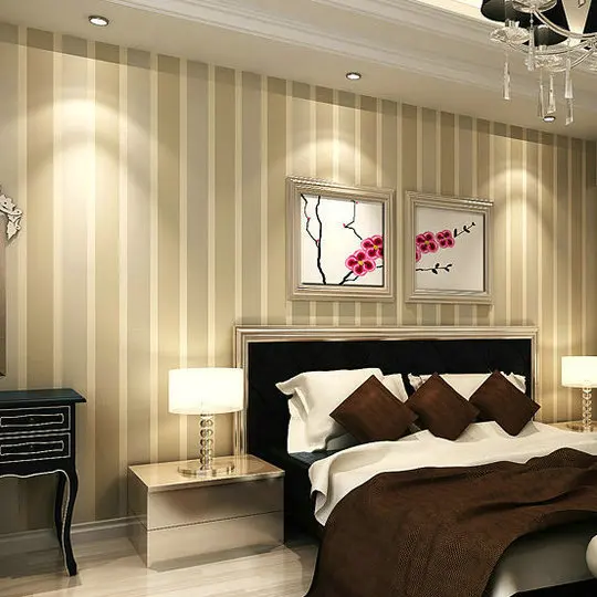 Новый итальянский стиль современные 3D Рельефные полосы обои для гостиной