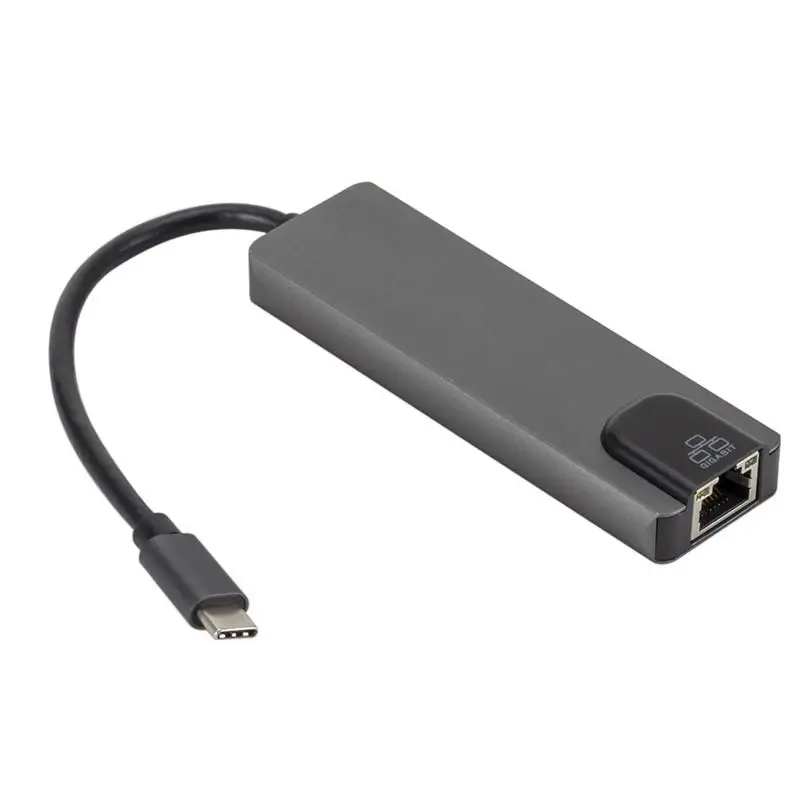 BEESCLOVER Rj45 Lan адаптер 5 в 1 концентратор USB Type C для MacBook 5 в 1 концентратор USB Type C HDMI 4 к USB C концентратор для Gigabit Ethernet r25