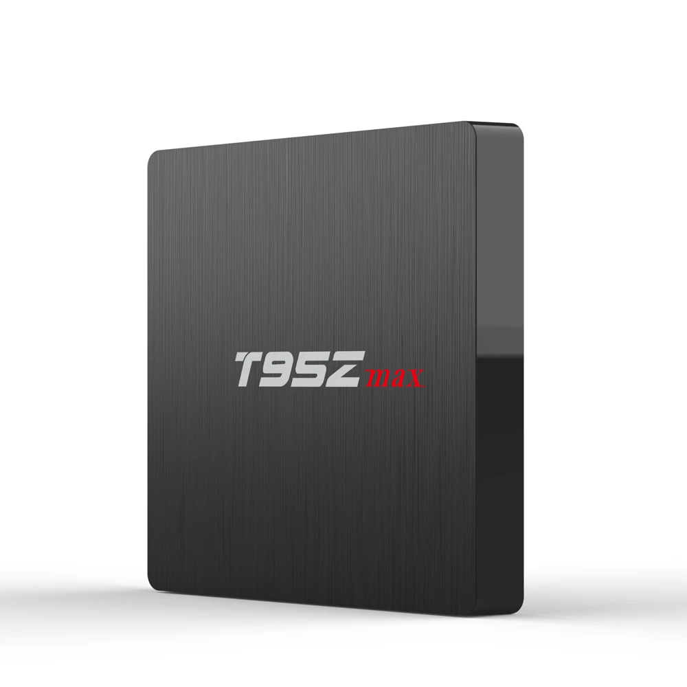 T95Z Max ТВ приставка Android 7 1 Amlogic S912 Восьмиядерный 3 ГБ 32 Смарт 2 4G/5G WiFi Bluetooth H.265 4K HD