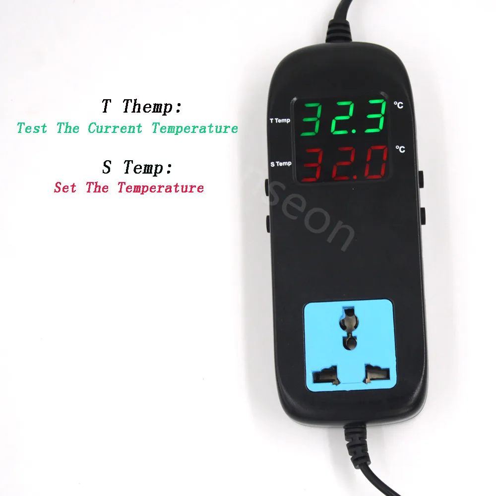 Цифровой светодиодный контроллер температуры 90 В ~ 250 переменного тока