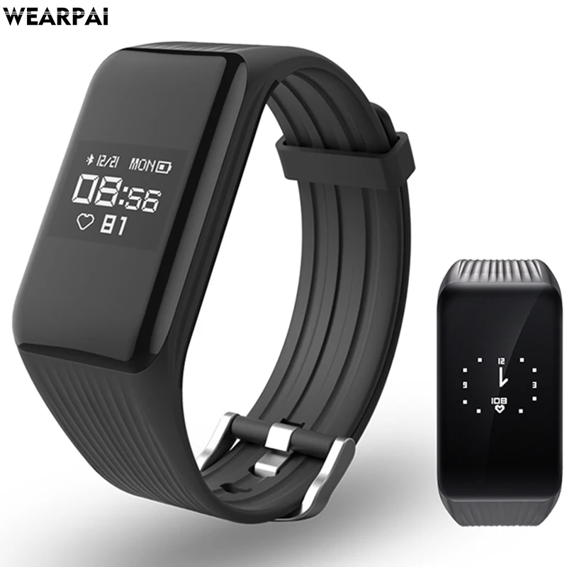 Смарт-браслет Bluetooth браслет сердечного ритма для фитнеса напоминание |