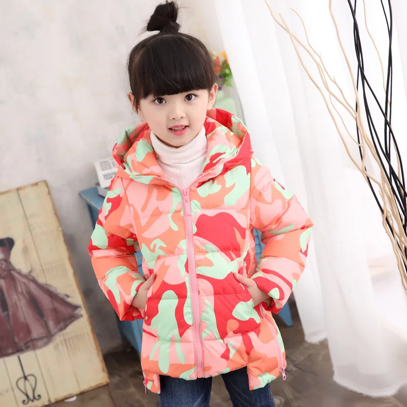 Новинка Лидер продаж высокое качество коллекция 2017 года Детский пуховик Длинные