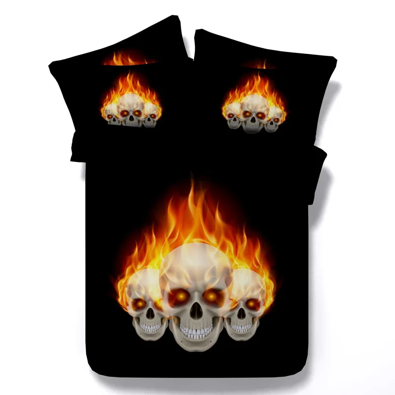 3D картина маслом 100% хлопок человеческий скелет/голова/Череп Комплект