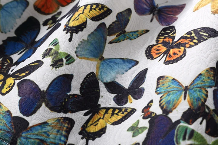 2017 summer family matching clothes mommy and me colorful butterfly mother daughter dresses vest dress girls tutu princess | Мать и