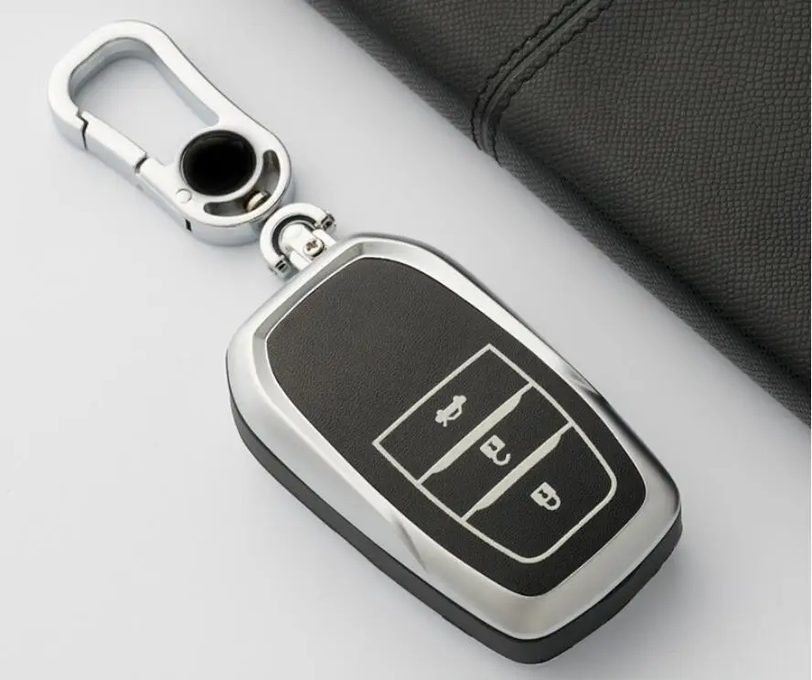 Подарочный ТПУ чехол для ключей Toyota Camry Highlander Prado Crown Land Cruiser Prius CHR C-HR RAV4 Corolla Vitz