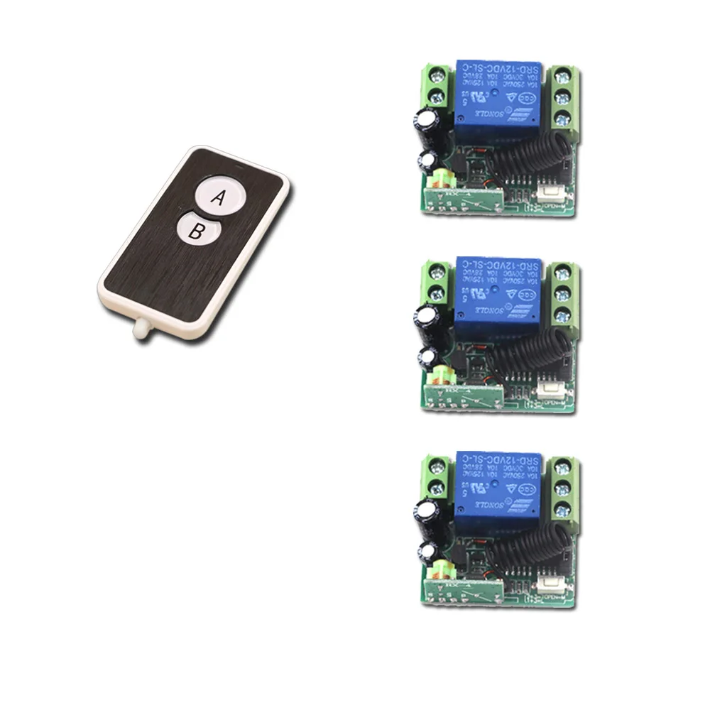 DC12V Mini 1CH недорогой беспроводной пульт дистанционного управления релейный