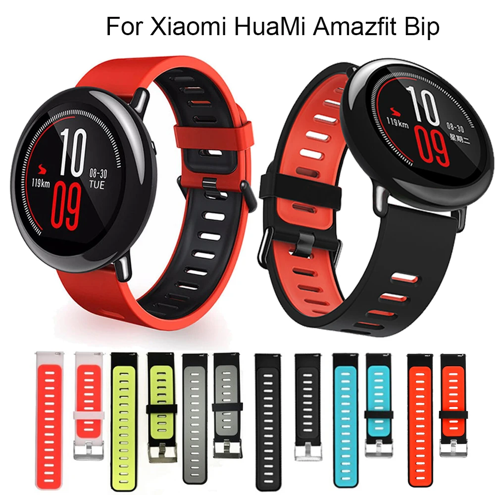 Ремешок силиконовый для смарт часов Xiaomi Huami amazfit PACE|Смарт-аксессуары| |