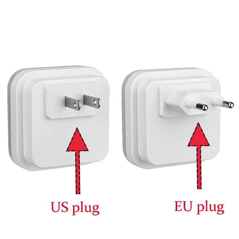 Управление световым датчиком ночник романтические красочные огни мини ЕС США