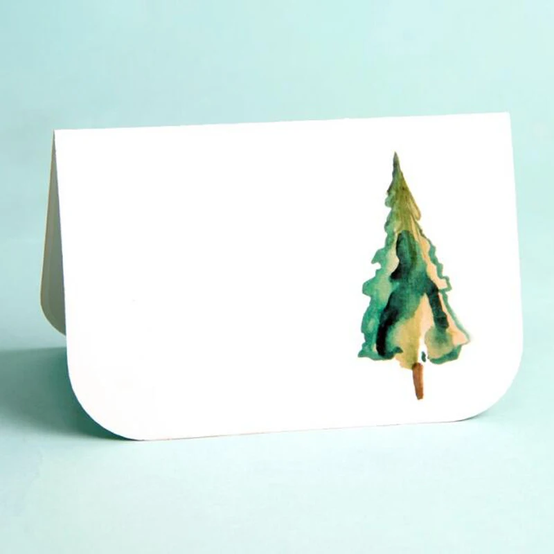 (10 шт./лот) рождественский дом 3D стоит вверх крафт бумаги Киригами Оригами