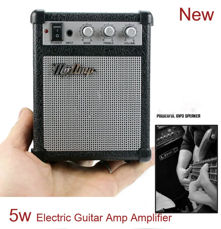 5W Mini Electric Guitar Amp Amplifier 