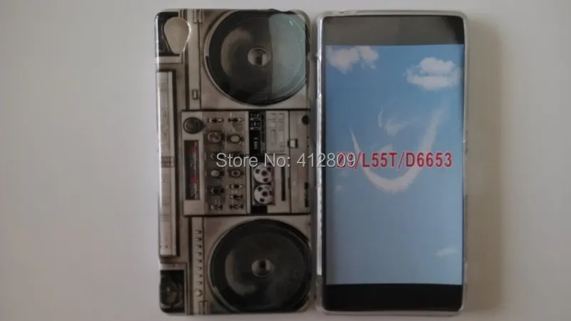 1 шт. Модная ретро Кассетная лента мягкая ТПУ задняя крышка чехол для Sony Xperia Z3