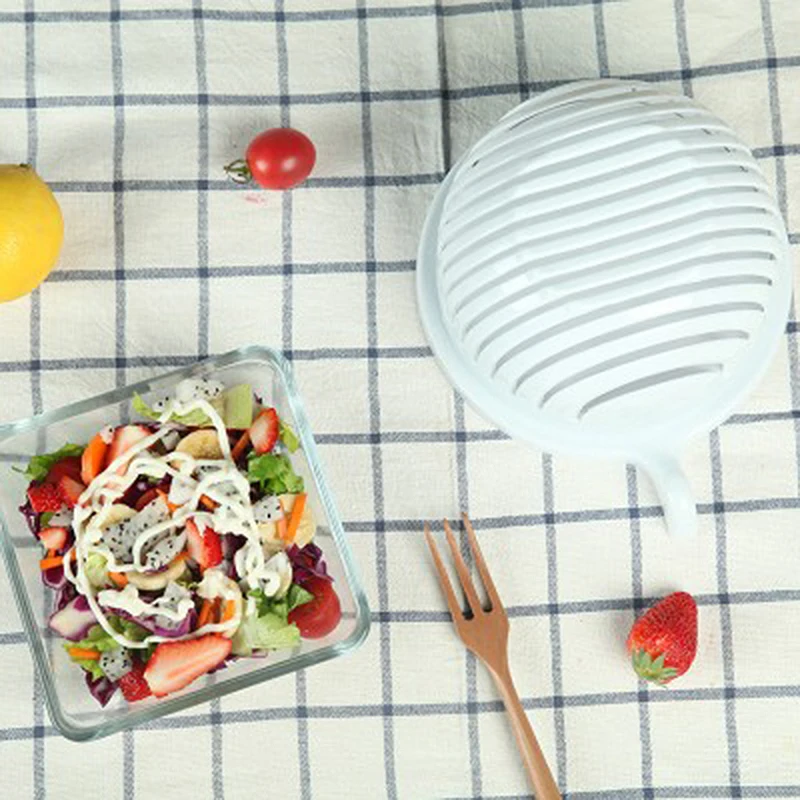 Салат резак чаша быстро Измельчить Edenware обновлен свежих овощей и фруктов Slicer 60