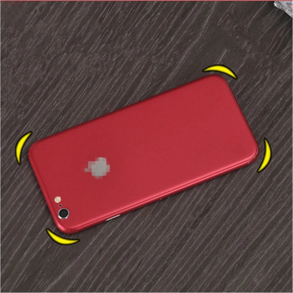 Прочный ПВХ телефон наклейка s для iPhone 8 6S 7 Plus задняя защитная пленка XS X клей Pegatinas