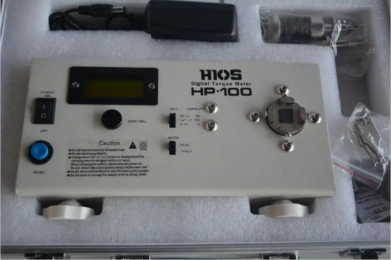 HP-100 цифровой измеритель крутящего момента Отвертка/гаечный ключ