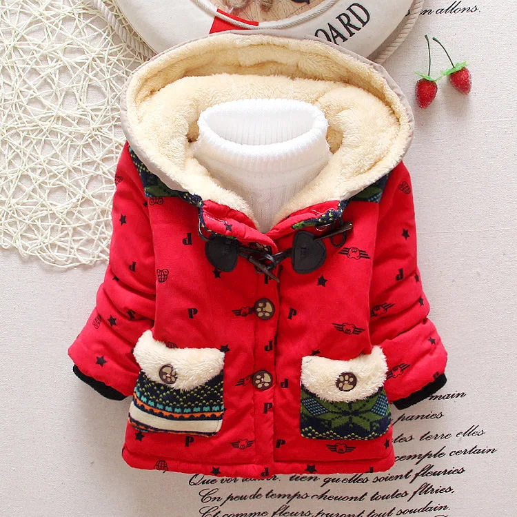 Розничная продажа для детей 1 5 лет новинка 2017 года зимняя теплая хлопковая
