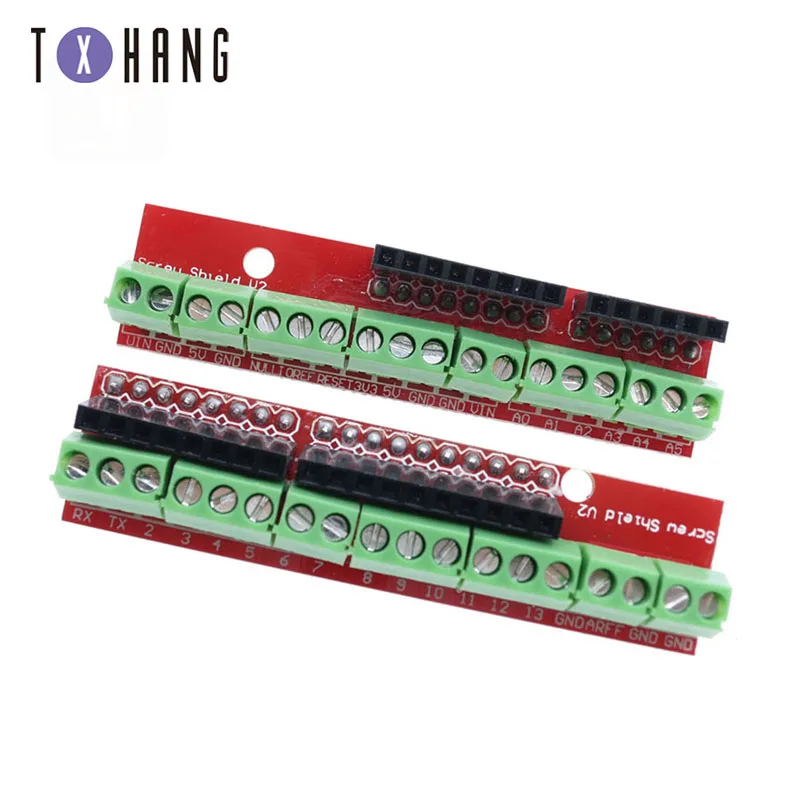 Винтовой щит V1 терминал V2/V3 Плата расширения совместима с UNO R3 Интерактивная