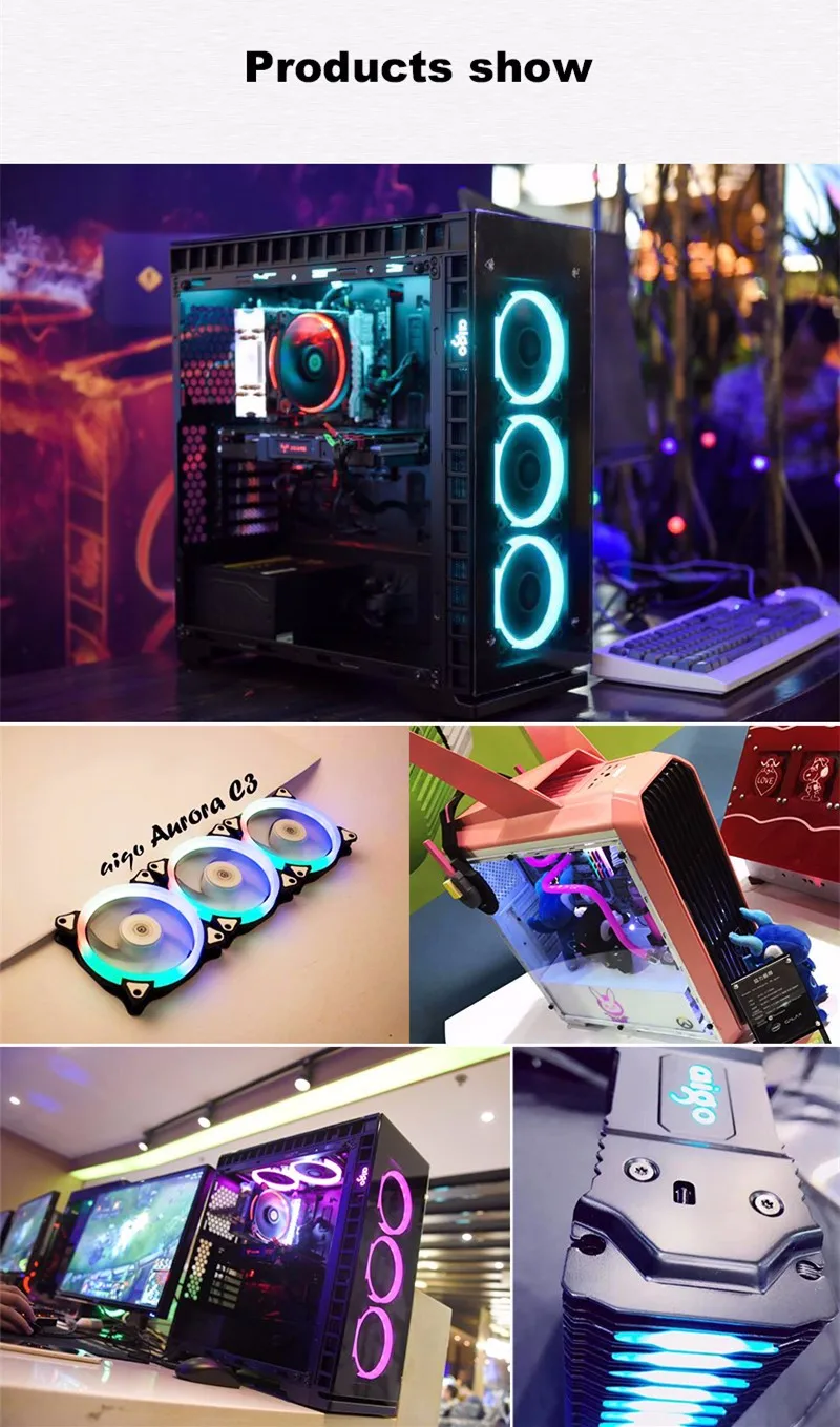 Aigo darkflash T120/240 pc чехол для компьютера с водяным охлаждением вентилятор cpu интегрированный кулер водяного охлаждения для LGA 775/115x/AM2/AM3/AM4