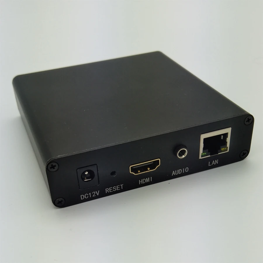 HEVC H.265/H.264 HDMI видео кодер прямой трансляции через HTTP HLS FLV RTSP RTMPS UDP ONVIF m3u8 на Facebook