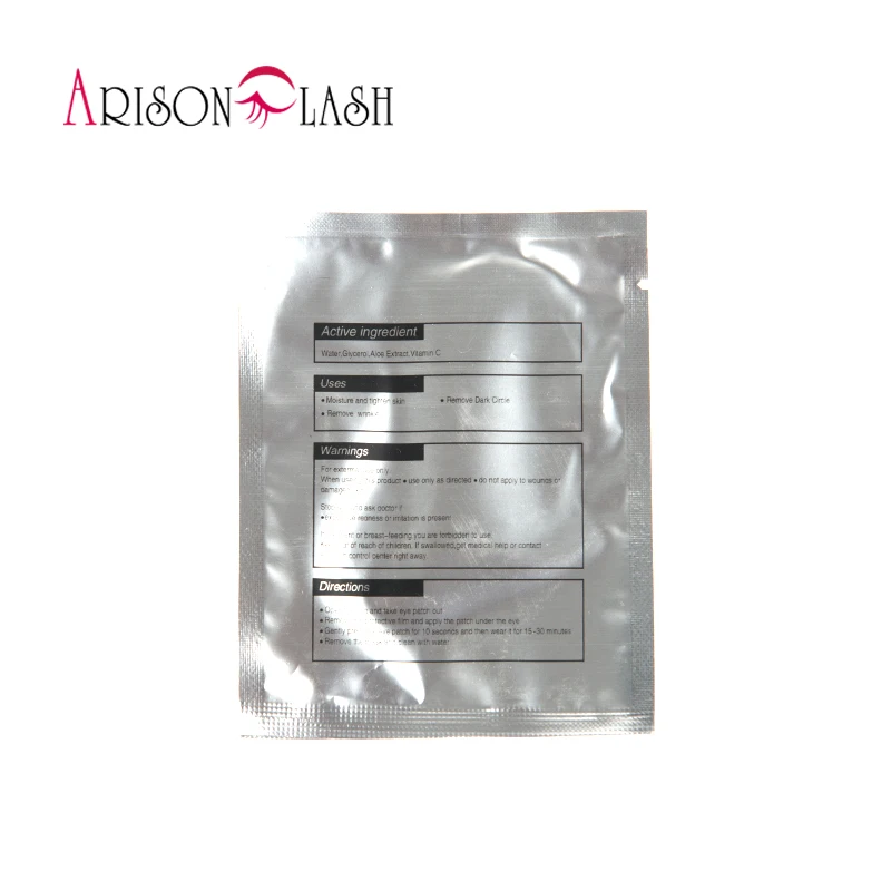 

50/100/250/500 Pairs pack Eyelash Under Eye Pads Lash Eyelash Extension Paper Patches