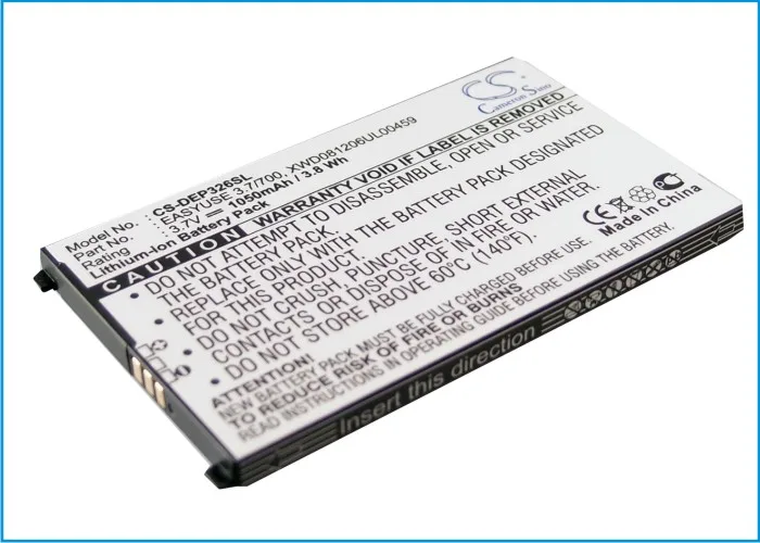Аккумулятор Cameron Sino 1050 мАч EASYUSE 3.7/700 XWD081206UL00459 для Doro HandlePlus 326i PhoneEasy 326 326GSM|cameron