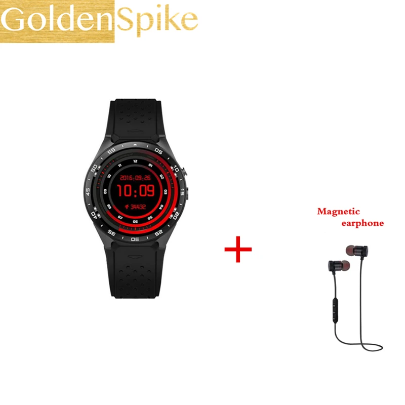 KW88 smart watch Android 5 1 смартфон MTK6580 quad core 39 GHz 2MP512MB Оперативная память 4 Гб Встроенная
