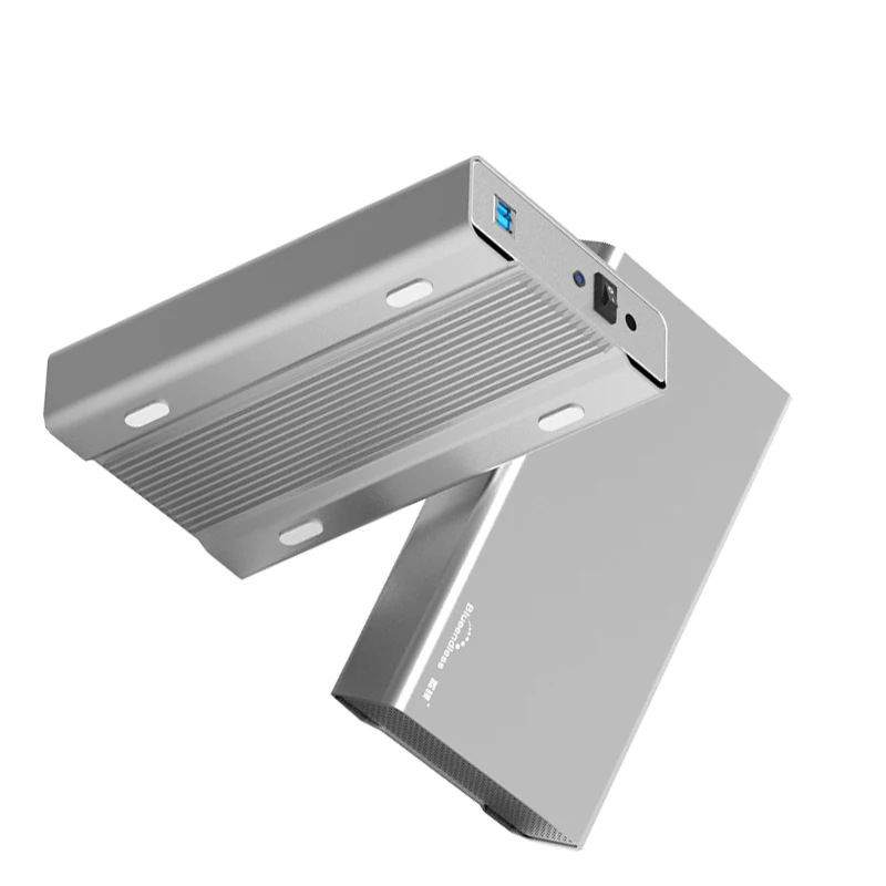 Полностью металлический корпус Blueendless для жесткого диска 3 5 дюйма внешний USB 0