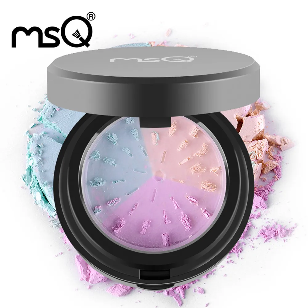 Профессиональный косметический инструмент рассыпчатая пудра 3 цвета