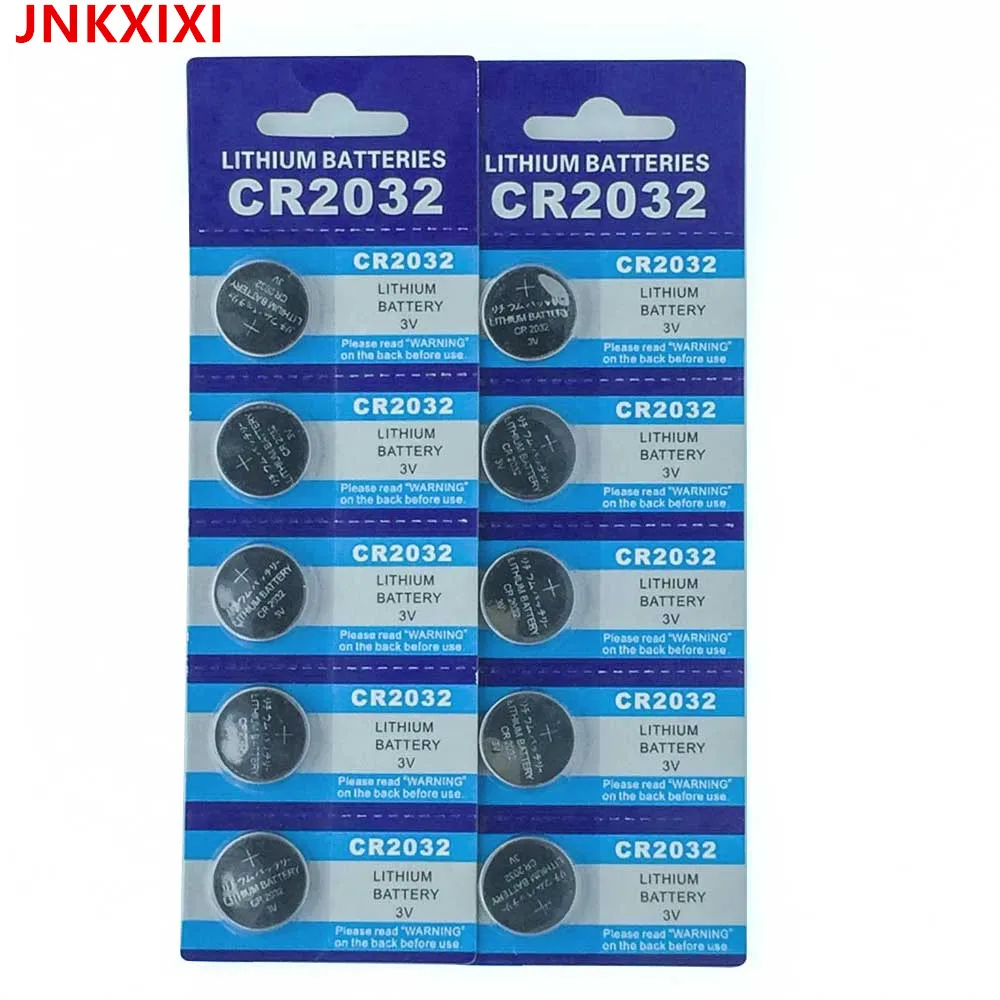 10 шт./карта для батарея монетного типа часов шт. CR2032 DL2032 CR 2032 KCR2032 5004LC ECR2032