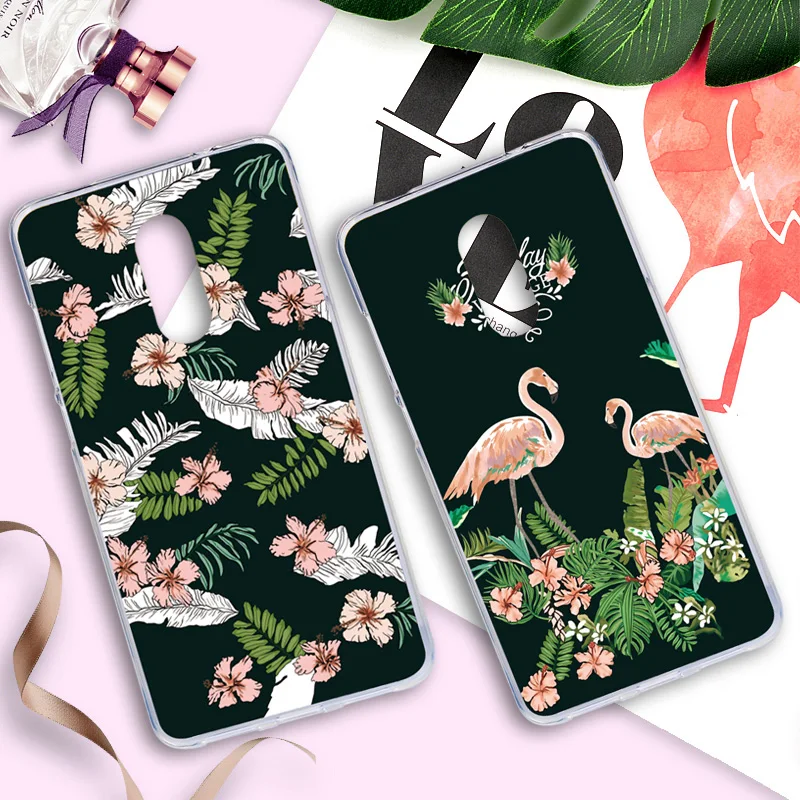 Cover For Xiaomi Redmi Note 4X Case Painted Cute Flower Animal Flamingo Bags Xiomi Redmi4X Cases Silicone Protective Shell |