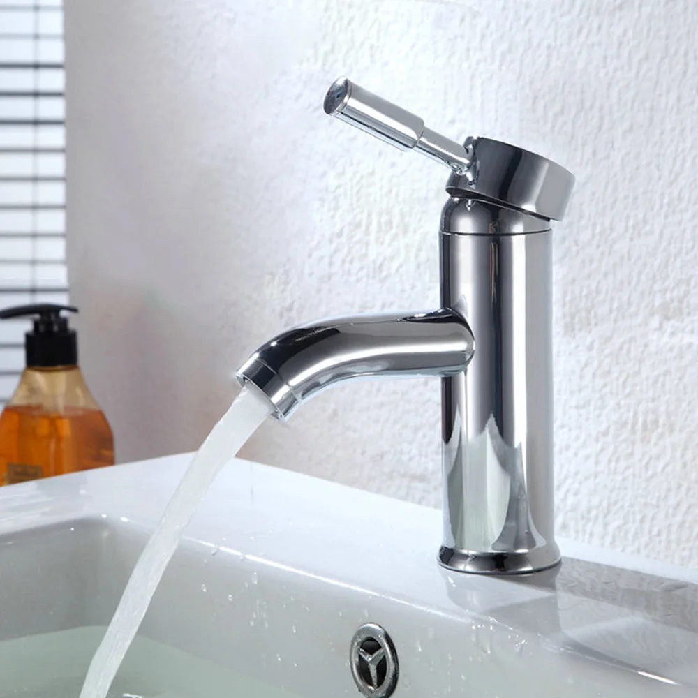 Портативный кран для раковины из нержавеющей стали ванной комнаты без мягкого