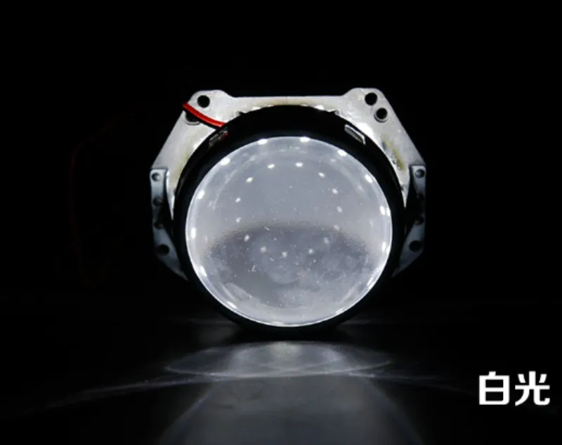 SANVI проектор Led Devil Eye Demon Eye для HID объектив проектора Koito Hella красный синий белый желтый зеленый