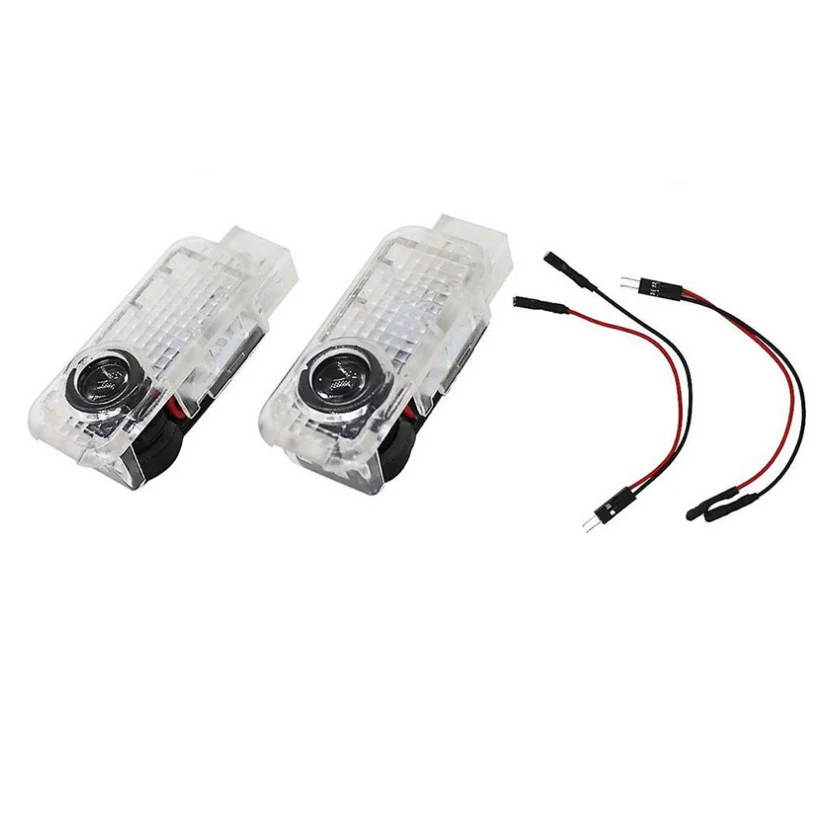 DINGBIAOJI 2X LED вежливая Дверь Добро пожаловать свет 12 в проектор для Audi A3 A4 B6 B8 B7 A6 C5 C6 Q5