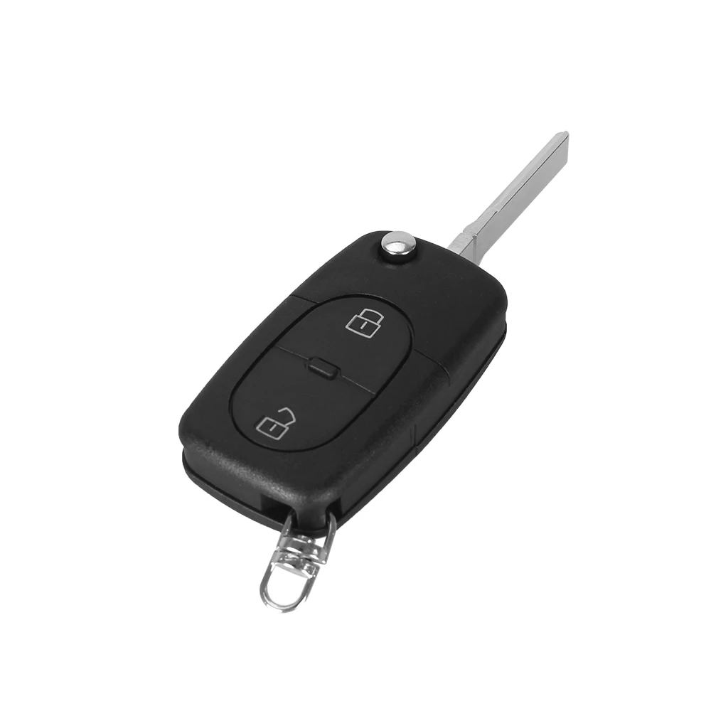 DANDKEY 2 Buttons Car-styling Folding Flip Remote Key Case Shell Cover For AUDI A2 A3 A4 A6 A8 TT | Автомобили и мотоциклы