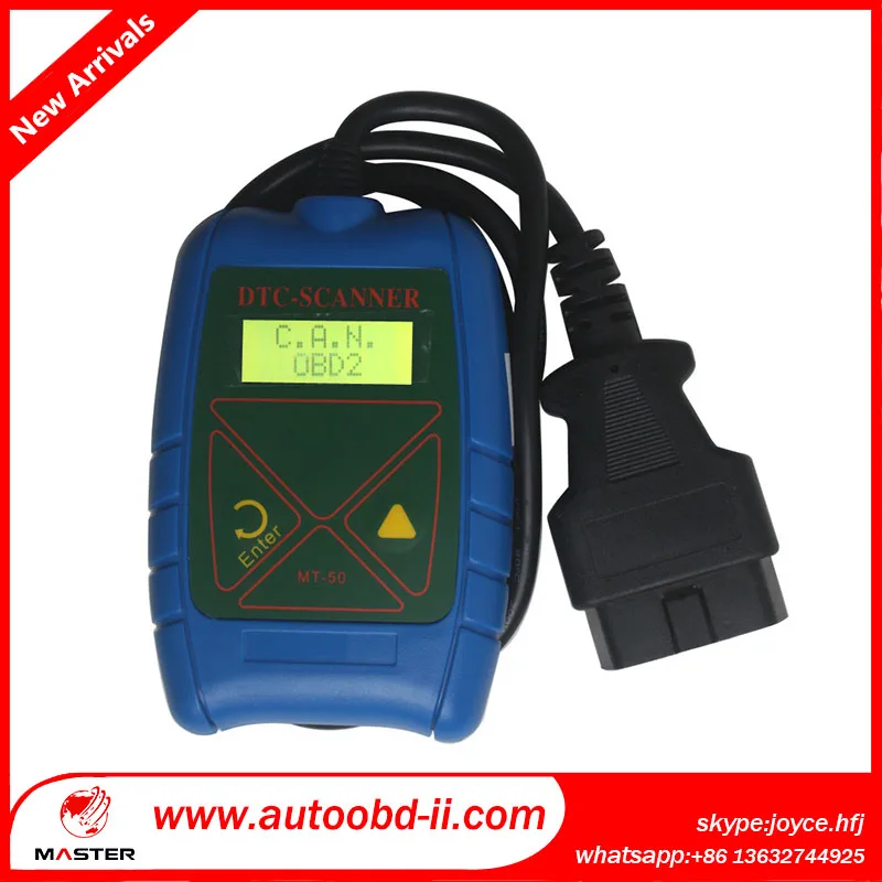 Оригинальный мастер OBD2 dtc чтения MT-50 ручной код читателя по Бесплатная доставка |