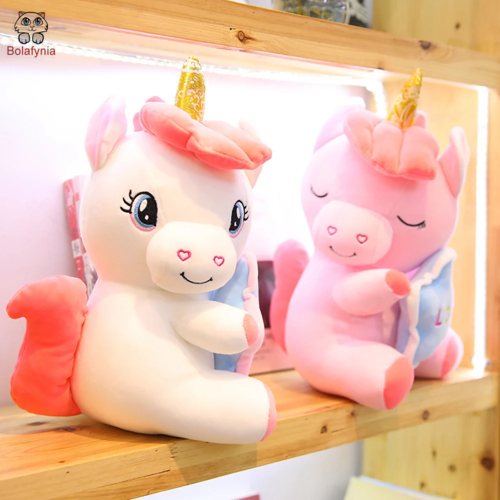 

Children Plush Stuffed Toys Love Sitting Style Unicorn Kids Baby Christmas Birthday Gift
