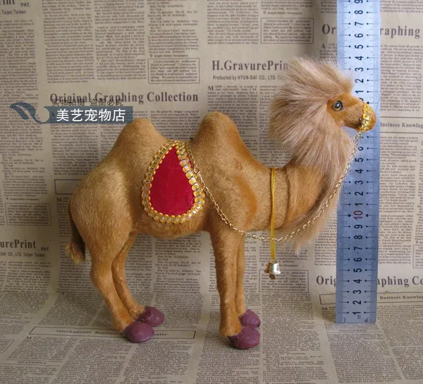 

lovely simulation camel toy imitate cute camel model gift about 22x7x25cm