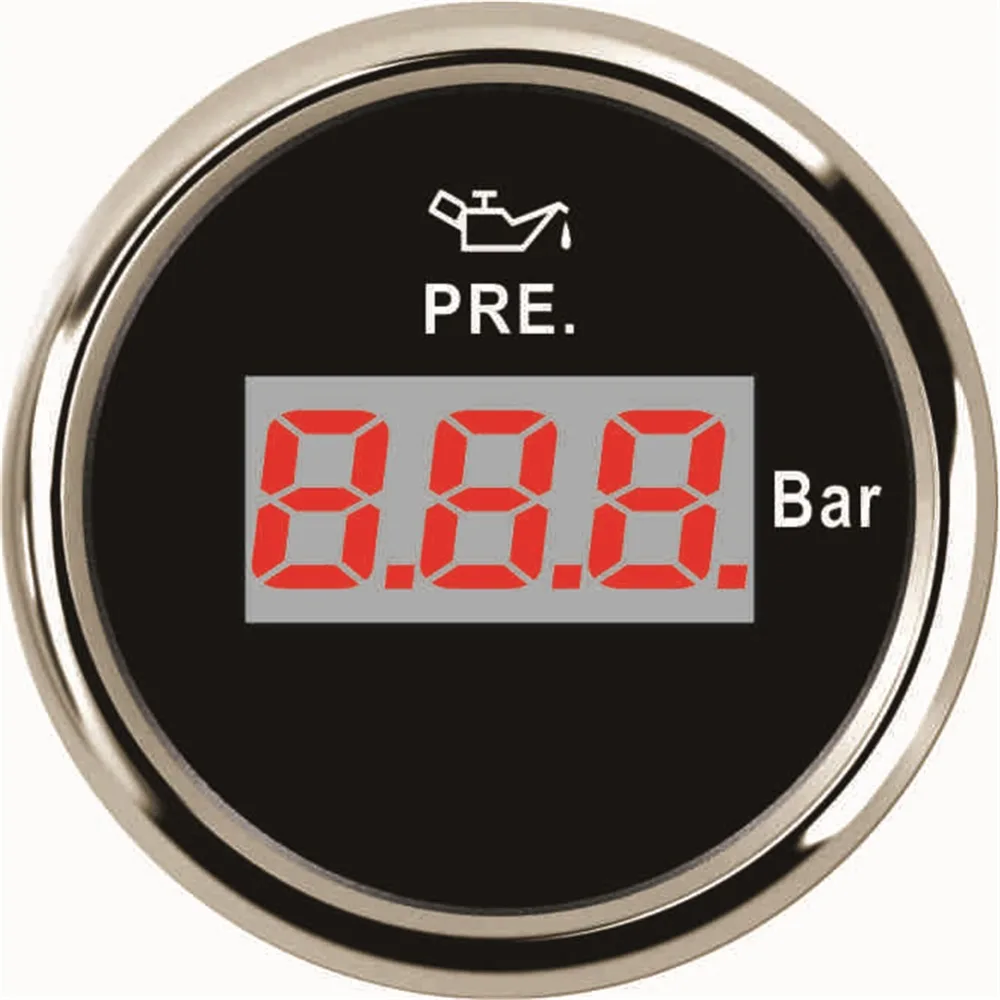 1 шт. цифровой манометр 52 мм 0 5 бар 10 бар|pressure meter|pressure gaugepressure digital |