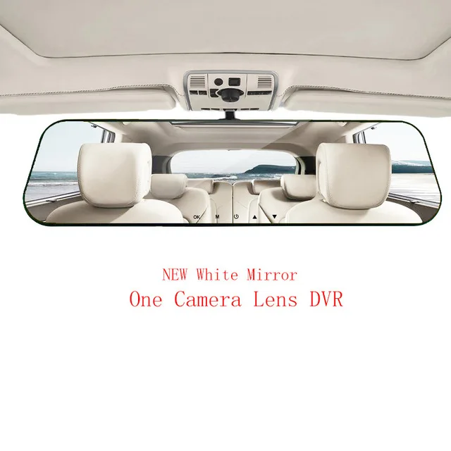 Single lens dvr Для транспорта, с двумя объективами, автомобильная камера, зеркало заднего вида, Автомобильные видеорегистраторы, Автомобильный видеорегистратор, видеорегистратор 1080 P, видеорегистратор ночного видения - Название цвета: Single lens dvr