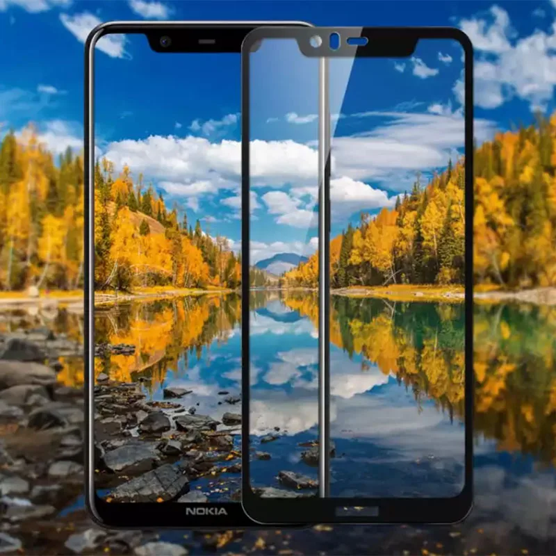 Защитное стекло для Nokia 2,1 3,1 5,1 6,1 Plus X5 X6 закаленное защитное стекло на X 5 6 5x 6x полное покрытие защитная пленка