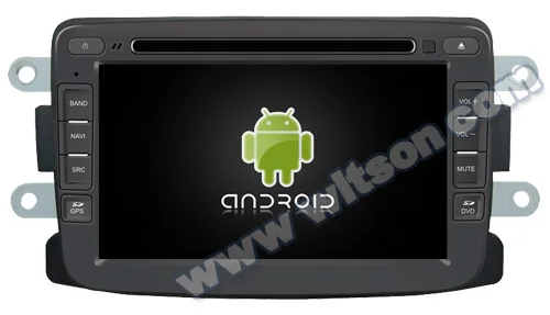 WITSON S160 автомобильный DVD для RENAULT DUSTER авто стерео радио четырехъядерный Android 4.4.4