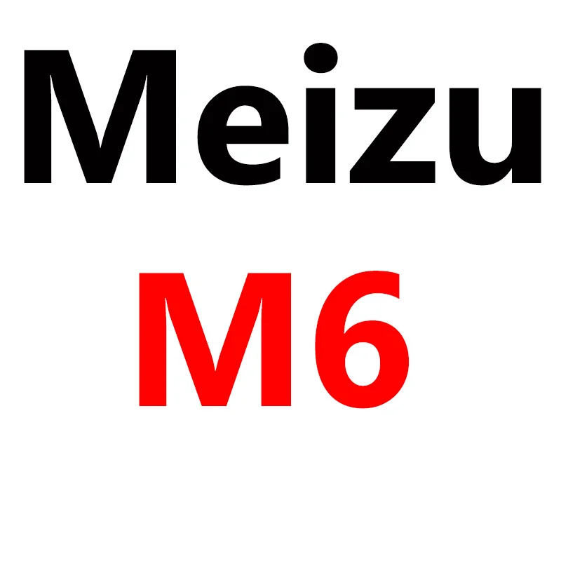 M6 Закаленное защитное стекло на meizu m6 m6 note стекло на meizu m5 m5 note стекло на meizu m3 note m6s полный Экран протектор 9H твердость стекло на мейзу м6 м5 м3 нот м6s стекло на Meizu Pro 7(мейзу про 7 - Цвет: M6