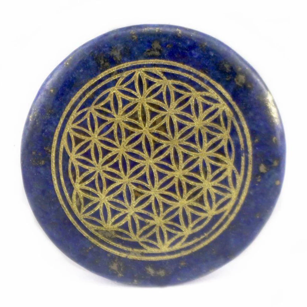 7 шт натуральный кристалл пальмовый камень набор полированный гравированный