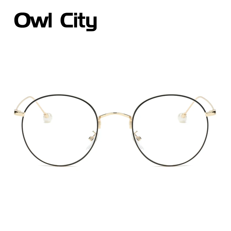 Женские прозрачные очки с жемчугом в круглой оправе|round frame glasses|transparent eyewearframe glasses