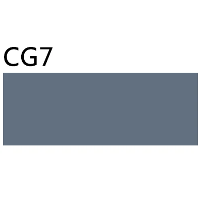 CG7 TOUCHFive одиночные черные художественные маркеры с двойной головкой спиртовые эскизные Маркеры Ручка для художника Рисование манга дизайн товары для рукоделия - Цвет: CG7